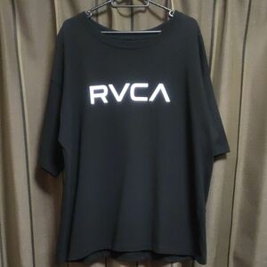 RVCA 　ルーカ　オーバーサイズ　厚手　Tシャツ　ブラック　Ｌ　