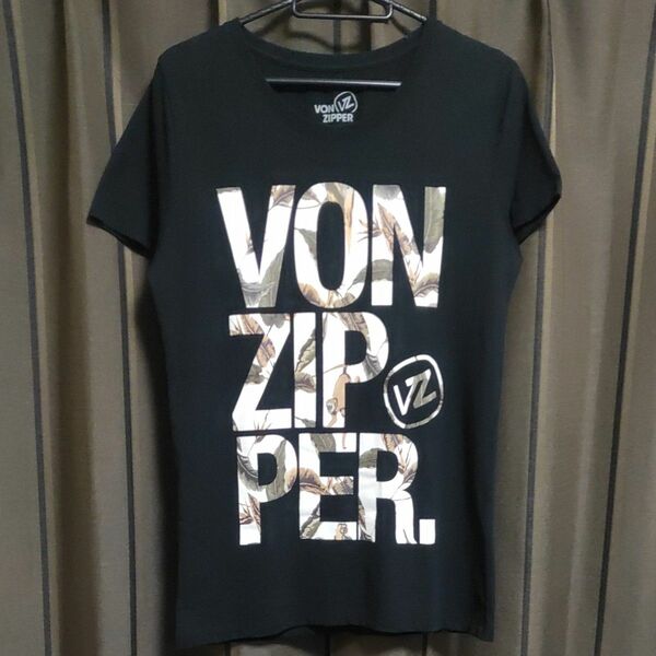 サーフ　VONZIPER 　ボンジッパー　Tシャツ　M