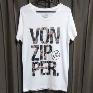 サーフ VONZIPER ボンジッパー Tシャツ L