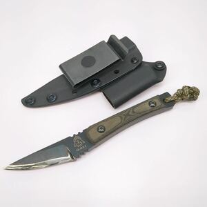 re)[ with translation ] TOPS tops SCALPEL KNIFE Skull peru knife case attaching secondhand goods sharpen history have outdoor camp sheath knife control Y postage 520 jpy 