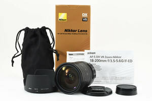 ★美品・元箱付・完全動作品★NIKON ニコン AF-S DX 18-200mm F3.5-5.6G ED VR