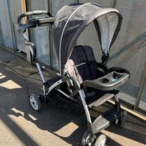 ★美品★GRACO グレコ　ルームフォーツーベビーカー　2人乗り　カップホルダー付き_画像4