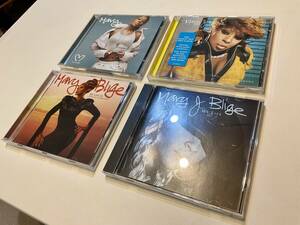 【数回使用美品】メアリー・J.ブライジ / MARY J. BLIGE 　CDアルバム4枚セット