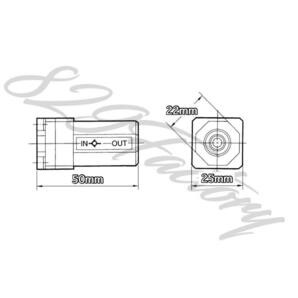 チェックバルブ 逆止弁 1/4 NPT オーバーホール可能 SMC エアサスの画像6