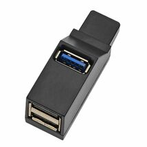 USBハブ 増設ハブ 3ポート USB3.0＋USB2.0コンボハブ ポート拡張 PC周辺機器 USBポート OSYAHUB_画像5