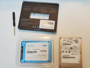 SSD SATA 256G 80G ハードディスク　HDD
