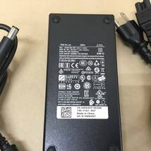 【2402207835】 DELL ACアダプター ADP-180MB B 19.5V~9.23A 180W DA180PM111 Dell G3 17 3779 G5 15 Precision M6400 M4700 M4800 M4600._画像2