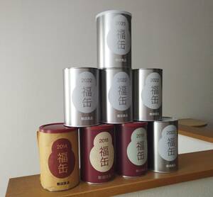 Muji Ryohin luck can container together 8 can 2014 luck can . main small booklet attaching 