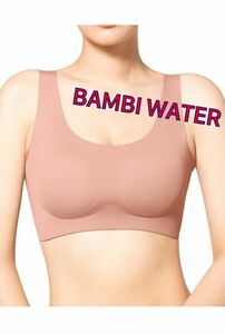 BAMBI WATER スタイルナイトブラ ナイトブラ ブラジャー バストアップ 補正下着 背中開き シームレス バンビウォーター