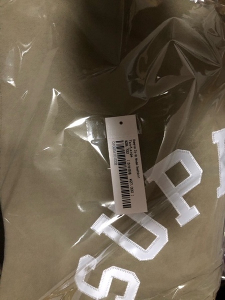 新品未開封品 SUPREME Champion Zip Up Hooded Sweatshirt Tan パーカー 24SS ベージュ チャンピオン ジップアップ フーディ パーカー