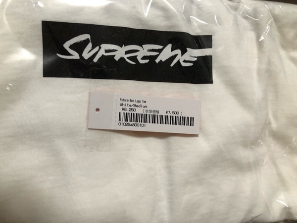 新品未開封 Supreme Futura Box Logo Tee WHITE Tシャツ 24SS 白