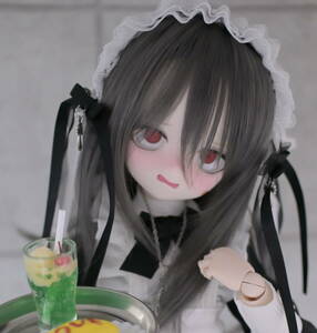 Art hand Auction DDH-01 Opening Custom Head (SW Skin) + Decal Resin Eyes + Wig MDD [TUSK], doll, Character Doll, Dollfie Dream, parts