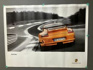 ポルシェ ポスター　997GT3RS 非売品　中古品　