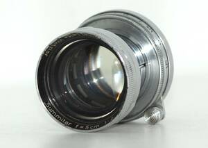 ★良品★ Leica ライカ Summitar 5cm F2 Lマウント L39 Leitz Wetzlar #L040