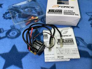 G-FORCE　1S 120 1/12 SCALE BRUSHLESS SENSOR ESC　ADVANCED TIMING SYSTEM