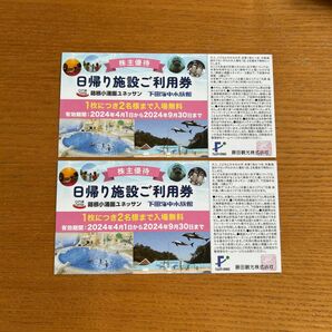 箱根小涌園ユネッサン　2枚4名様入場無料