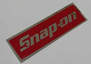 定番品 ★Snap-On スナップオン★耐水メタルステッカー