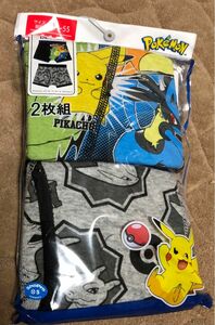 ☆新品☆送料無料☆110cm☆ボクサーブリーフ☆ポケットモンスターズ4体☆