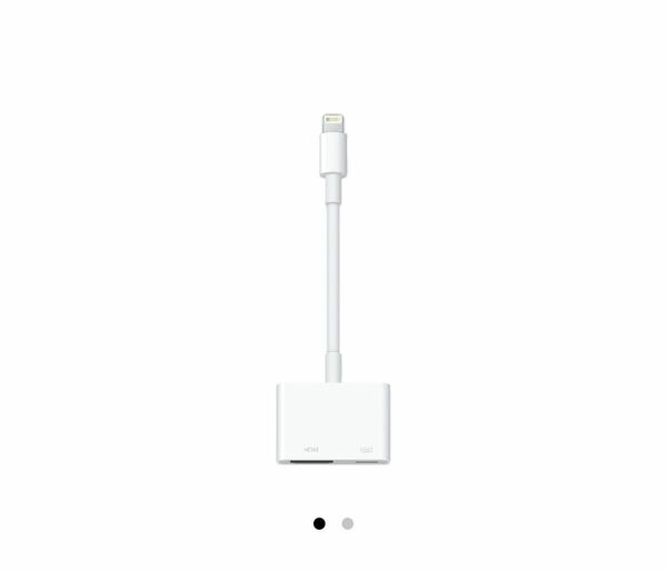 Apple Lightning - Digital AVアダプタ　純正品