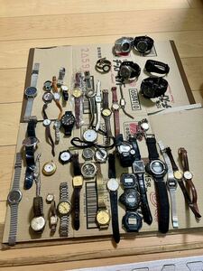 1円スタート SEIKO CASIO CITIZEN 腕時計 まとめ売り 動作未確認