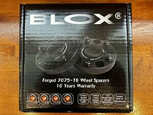 BLOX SPORT ワイドトレッドスペーサー (社外ホイール用) 15mm 5H 114.3 66φ M12×P1.25 2枚セット 日産車 ハブリング一体型（未使用品）