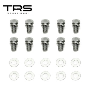 TRS フロントメッキハブキャップ用メッキハブボルト ふそう大型 低床 高床 300122