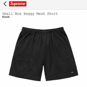 Supreme Small Box Baggy Mesh Short Blackシュプリーム ショートパンツ 2024ss 