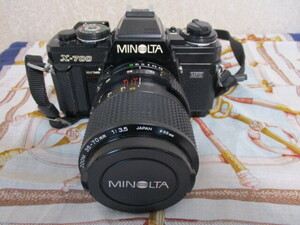 ◆ミノルタ◆ Minolta　 X-700　 MD Zoom 35-70mm F3.5 フィルムカメラ 　 作動未確認　カバーケースなし