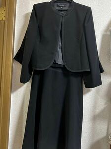 礼服 ミチコロンドン Mサイズ ブラックフォーマル 喪服 冠婚葬祭 ワンピース ジャケット セットアップ 東京ソワール 