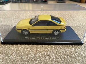 Hachetteアシェット 国産名車コレクション 1/43 Nissan NX Coupe 日産 NXクーペ1990年 ミニカー