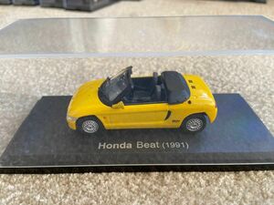 Hachetteアシェット 国産名車コレクション 1/43 HONDA Beat 1991年 ホンダ ビート ミニカー