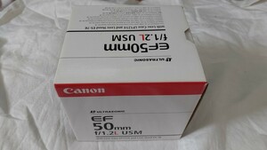 CANON EF50mm F1.2L USM ジャンク品 ES-78