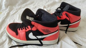 ナイキ エア ジョーダン 1 ミッド 554724-061 26.5cm nike Air Jordan 1 Mid