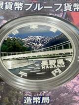 地方自治法施行六十周年記念 長野県 千円銀貨幣プルーフ貨幣セット 87_画像4