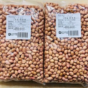 生落花生 花生 花生米 ピーナッツ 小粒 500g x 2袋 セット