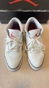 AIR JORDAN 3 RETRO "WHITE CEMENT REIMAGINED" DN3707-100 （サミットホワイト/ファイヤーレッド/ブラック/セメントグレー）