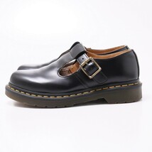 GP7358*Dr.Martens ドクターマーチン《POLLEY Tバーシューズ》UK4*メリージェーン*レザーシューズ*革靴*ブラック_画像2