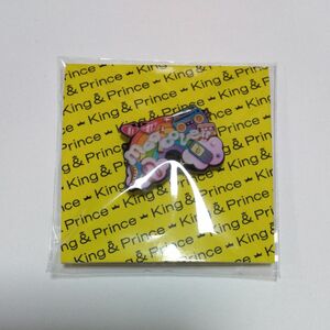 King＆Prince　halfmoon/moooove!!　通常盤　特典　ピンバッジ　キンプリ　永瀬廉　髙橋海人