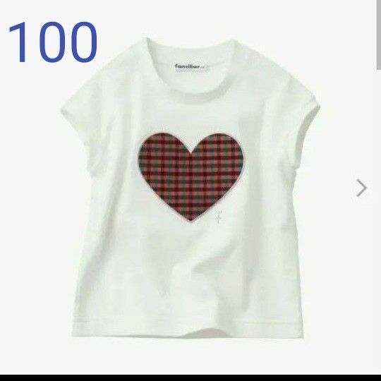 Tシャツ　ファミリア　100