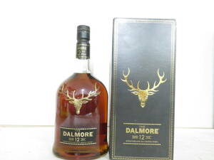 ☆☆未開栓　 THE DALMORE 12年 ダルモア シングル ハイランド モルト スコッチウイスキー 1000ml 40％