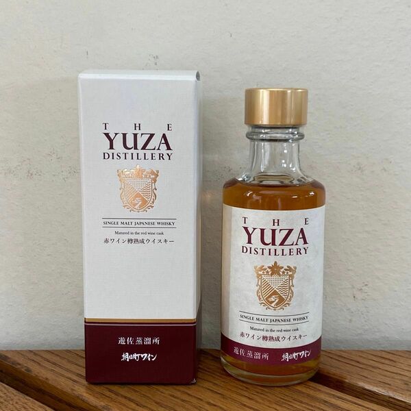 YUZA 朝日町ワイン樽熟成ウイスキー 180ml 遊佐蒸溜所 箱付き