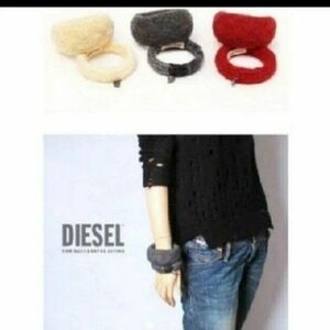 【新品未使用】 DIESEL ニット バングル セット ディーゼル