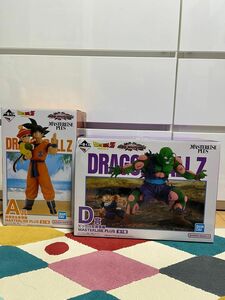 ドラゴンボール　一番くじ　A賞　孫悟空&孫悟飯フィギュア D賞　ピッコロ&孫悟飯　フィギュア