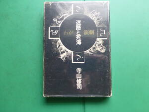 　「 　迷路と死海　」　寺山修司　１９７６年白水社刊　初版カバー　装幀　田辺輝男　