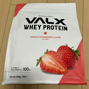 【数量限定】VALX バルクス ホエイプロテイン あまおう苺 1kg