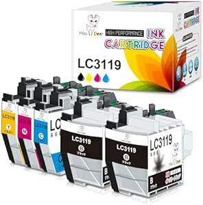 Miss Deer LC3119 LC3119-4PK interchangeable ink LC 3119 LC3117 high capacity type 4 color pack 5ps.@se