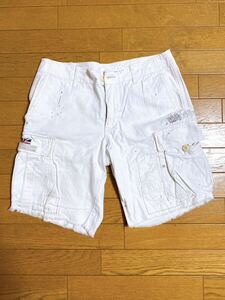 DENIM&SUPPLY デニム＆サプライ RALPH LAUREN ラルフローレン カーゴパンツ ハーフパンツ ショーツ ホワイト系