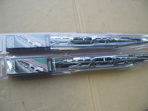 MOONS stainless steel double spoiler single wiper 2 pcs set ba person g custom car Showa era 40 year man CAL Lowrider 