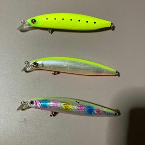 shore line shiner 2ケ　　seabass hunteer Z 1ケ