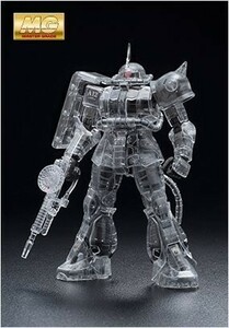 MG シャア専用ザク Ver.2.0 メカニカルクリア 「機動戦士ガンダム展」 大